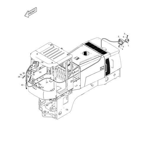 300426-00417A Ensemble de jauges de tableau de bord 300426-00417 300426-00117 Moniteur 0