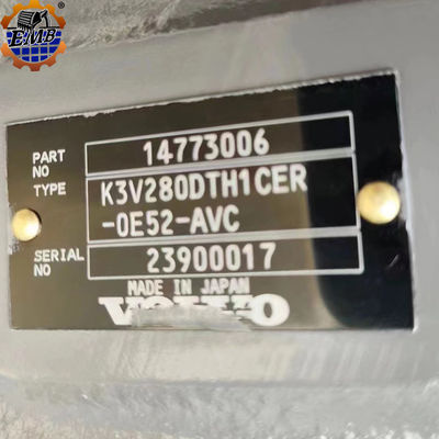 14773006 Pompes hydrauliques VOE14773006 pour EC750 EC750D K3V280DTH pompe hydraulique