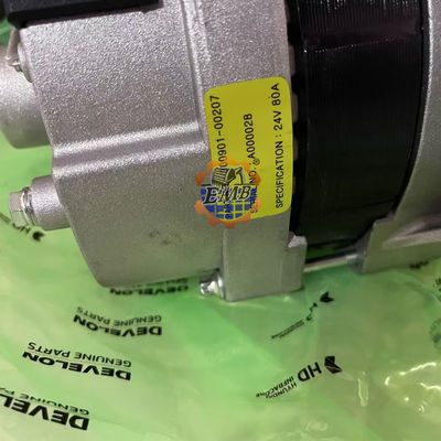 300901-00207 Alternateur pour pelle DX140W DX210W 300901-00033 Alternateur pour pelle DX420LC